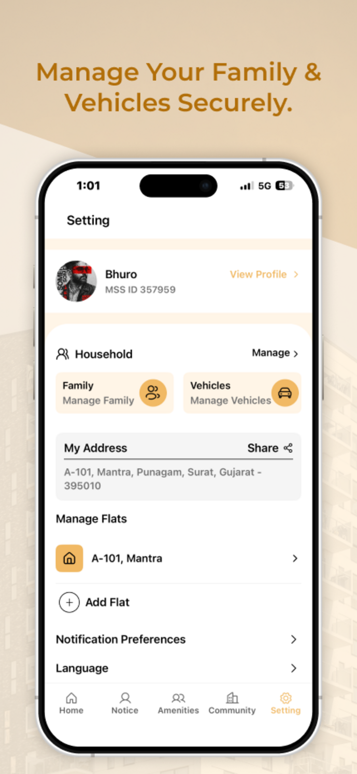 MySmartSocietyApp screenshot 6