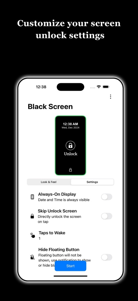 Blacked: Black Screen - Productivity App | MWM