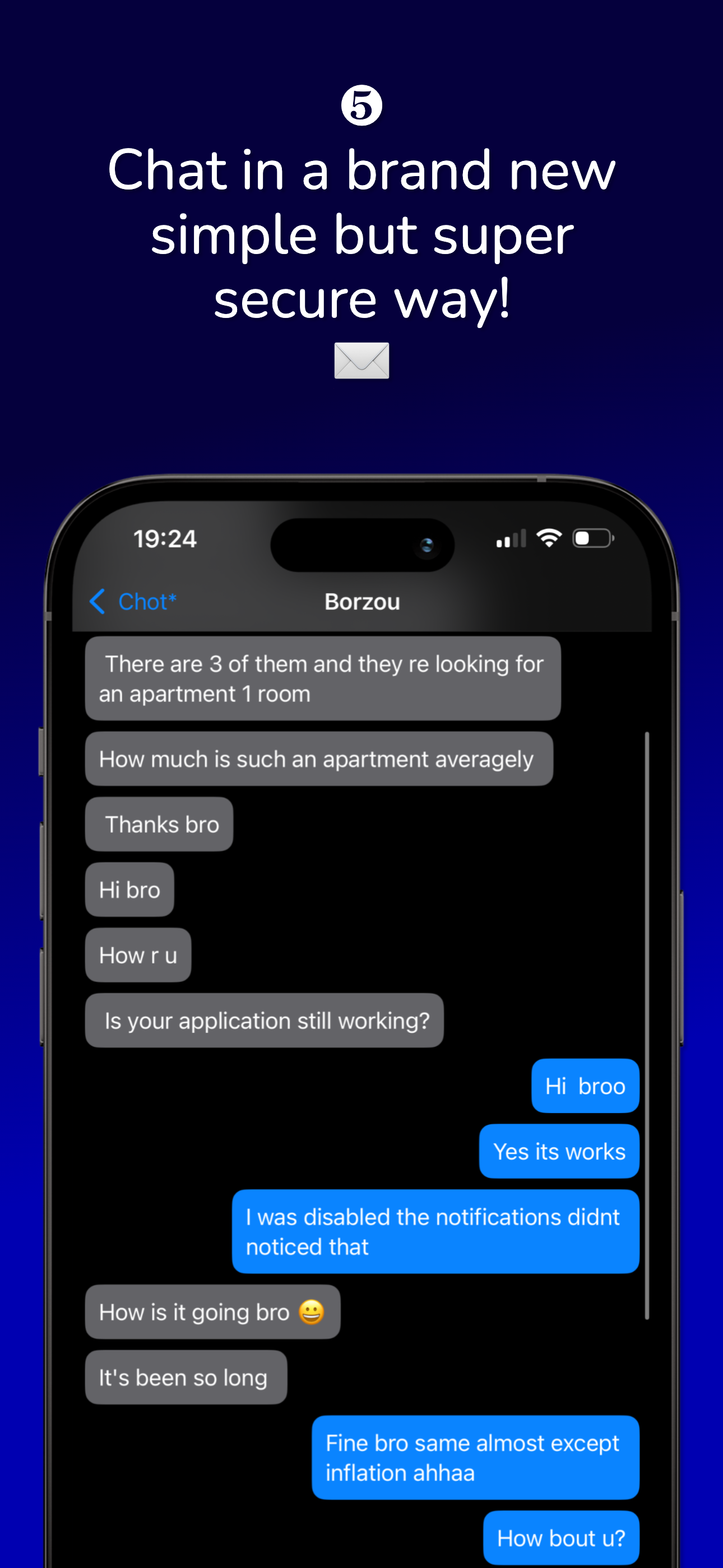 Chot: Secure Instant Messaging