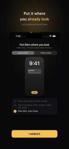 Glim: Lock Screen Vocabulary Screenshot 1 of 5