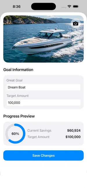 FinRoute Saving Planner screenshot 1