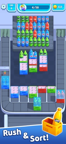 Bottle Sort: Puzzle Games iPhone screenshot