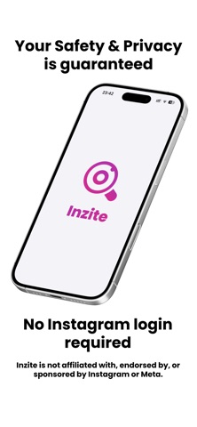 Inzite: Unfollower Tracker Screenshot 1 of 8