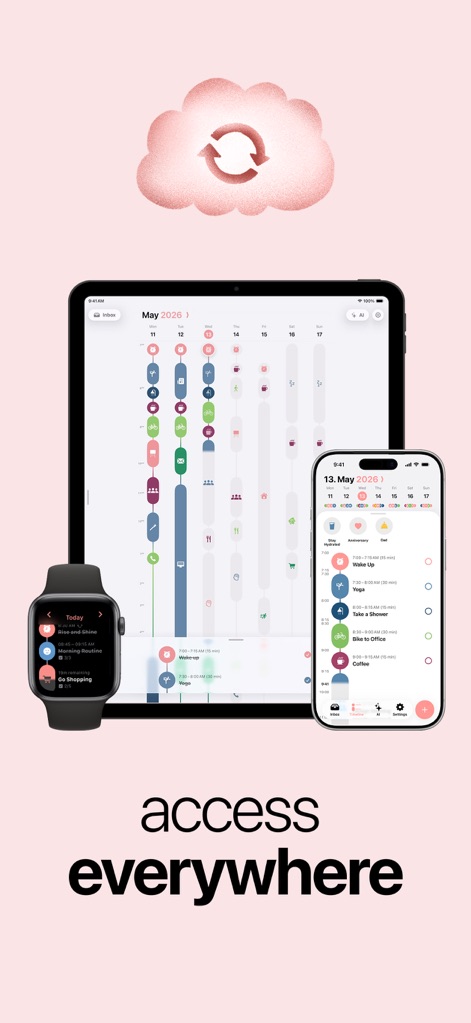 Structured: Daily Planner Todo - Universal Device Access