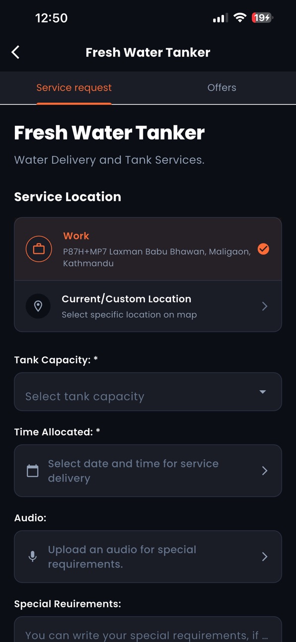 iPhone screenshot