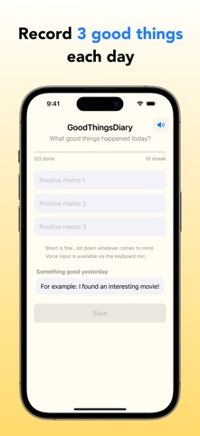 Good Things Journal Screenshot 1 of 6
