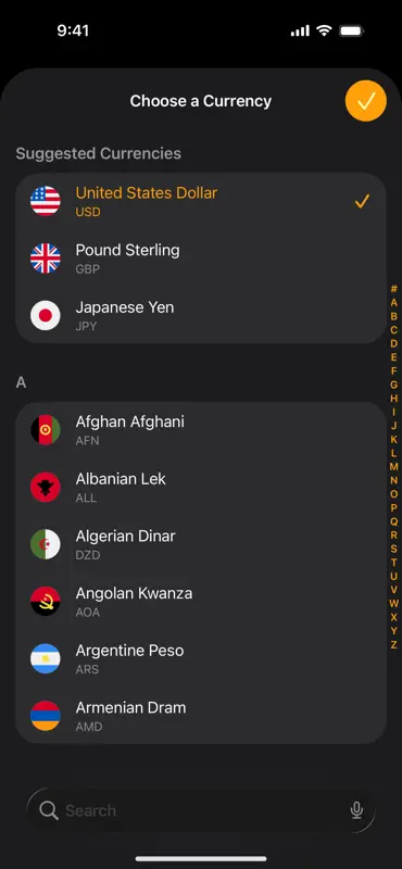 通貨換算 為替レート電卓 screenshot 3 of 6