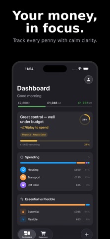 Clearway - Calm Budgeting App Screenshot 4 of 6