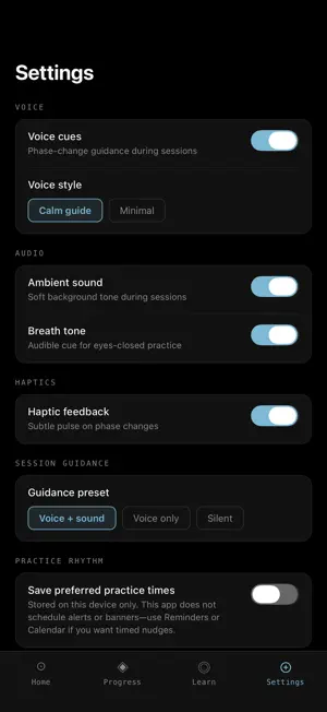 Breathwork Ritual screenshot 2
