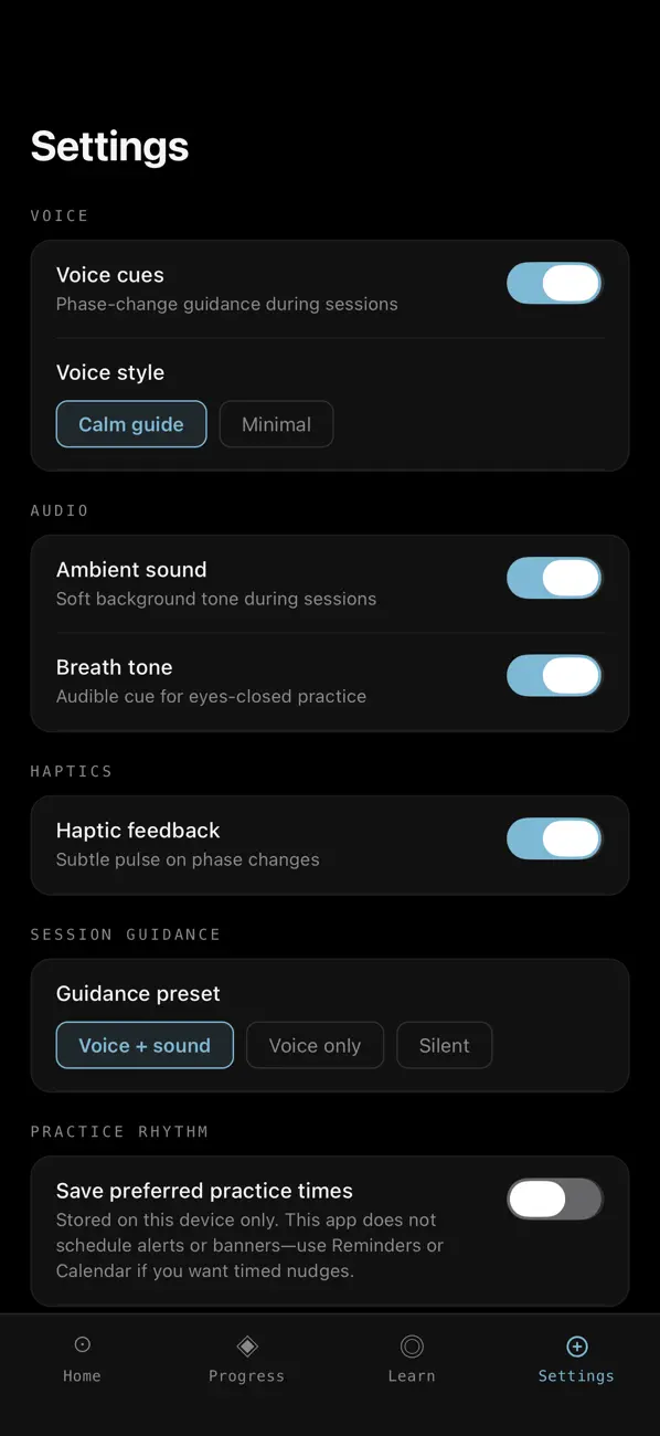Screenshot #2 pour Breathwork Ritual