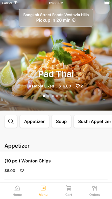 Bangkok Street Foods iPhone screenshot 2 - Food & Drink app