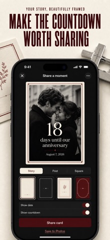 Anniversary Countdown Tracker Screenshot 10 of 10