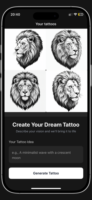 Tattoo Stencil Maker: inkr Screenshot 4 of 5