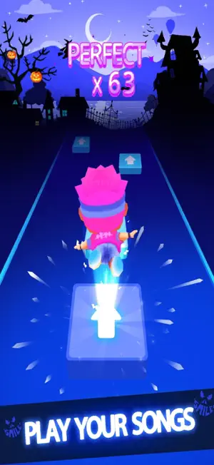 color dancing hop music game screenshot 2