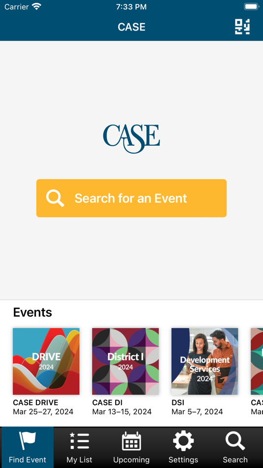 #2. CASE Conference App (iOS) 由: Council for Advancement and Support of Education (CASE)