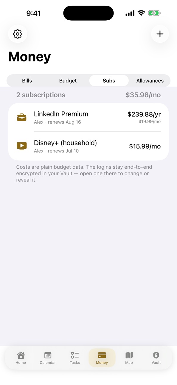 iPhone screenshot
