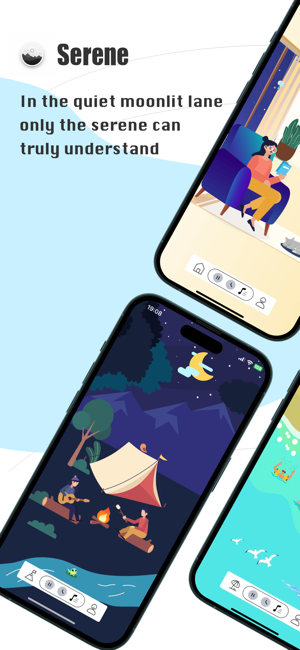 Serene-White Noise,Sleep&Rest Screenshot