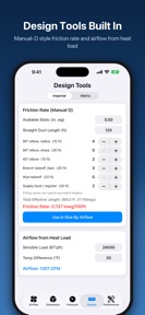 Duct Calculator Elite screenshot