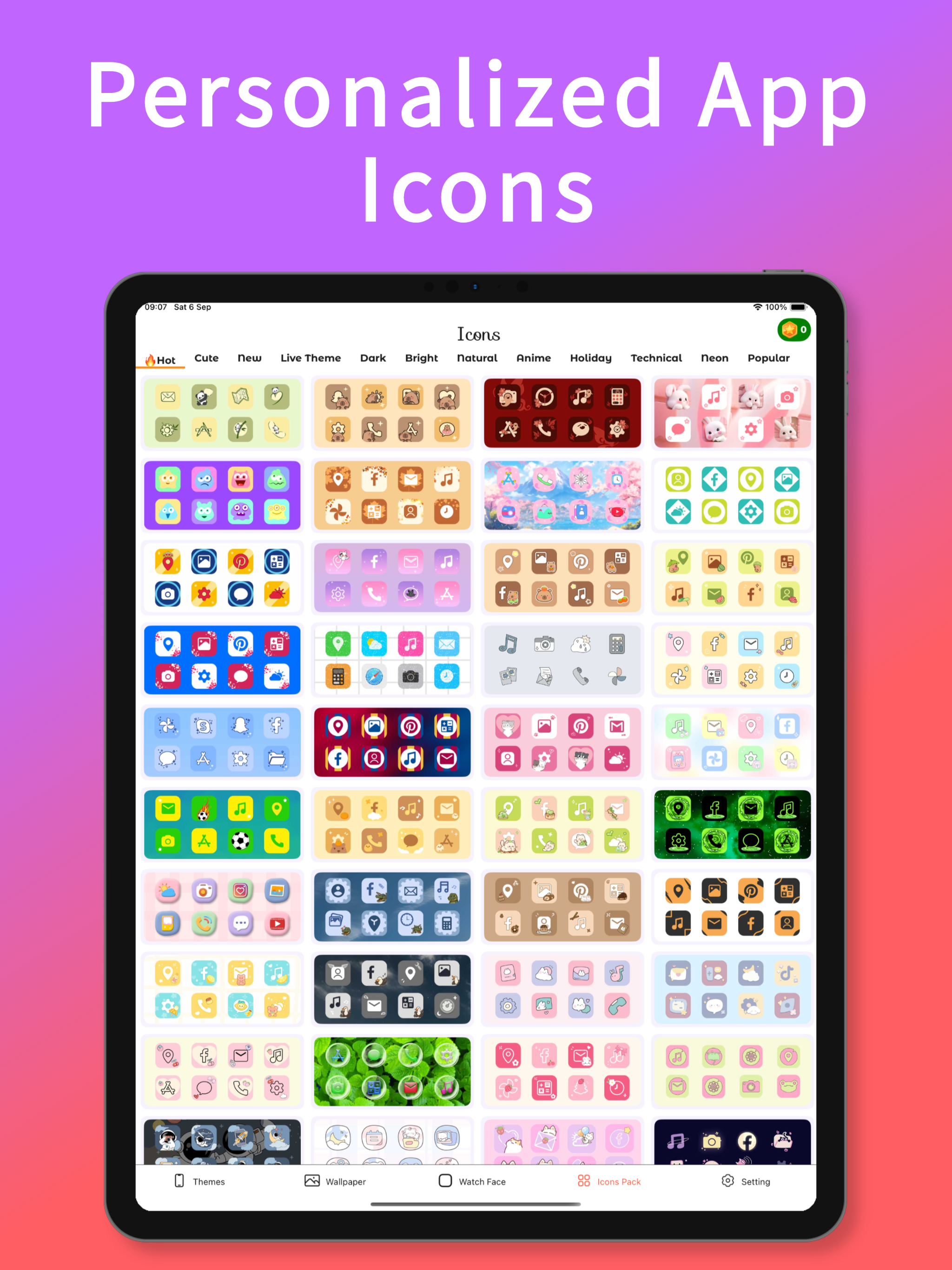 ThemePack - Icons & Wallpaper screenshot 10