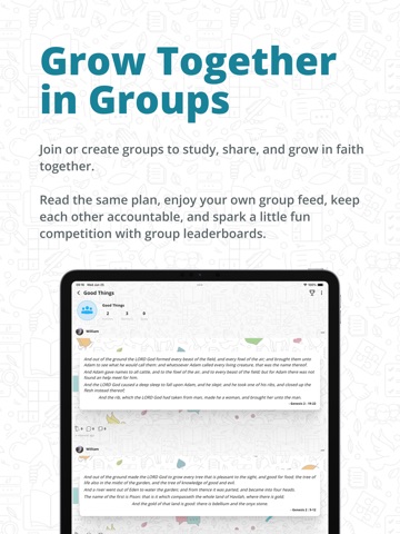 Hooked on Scriptures iPad screenshot