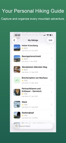 My Hiking Guide screenshot
