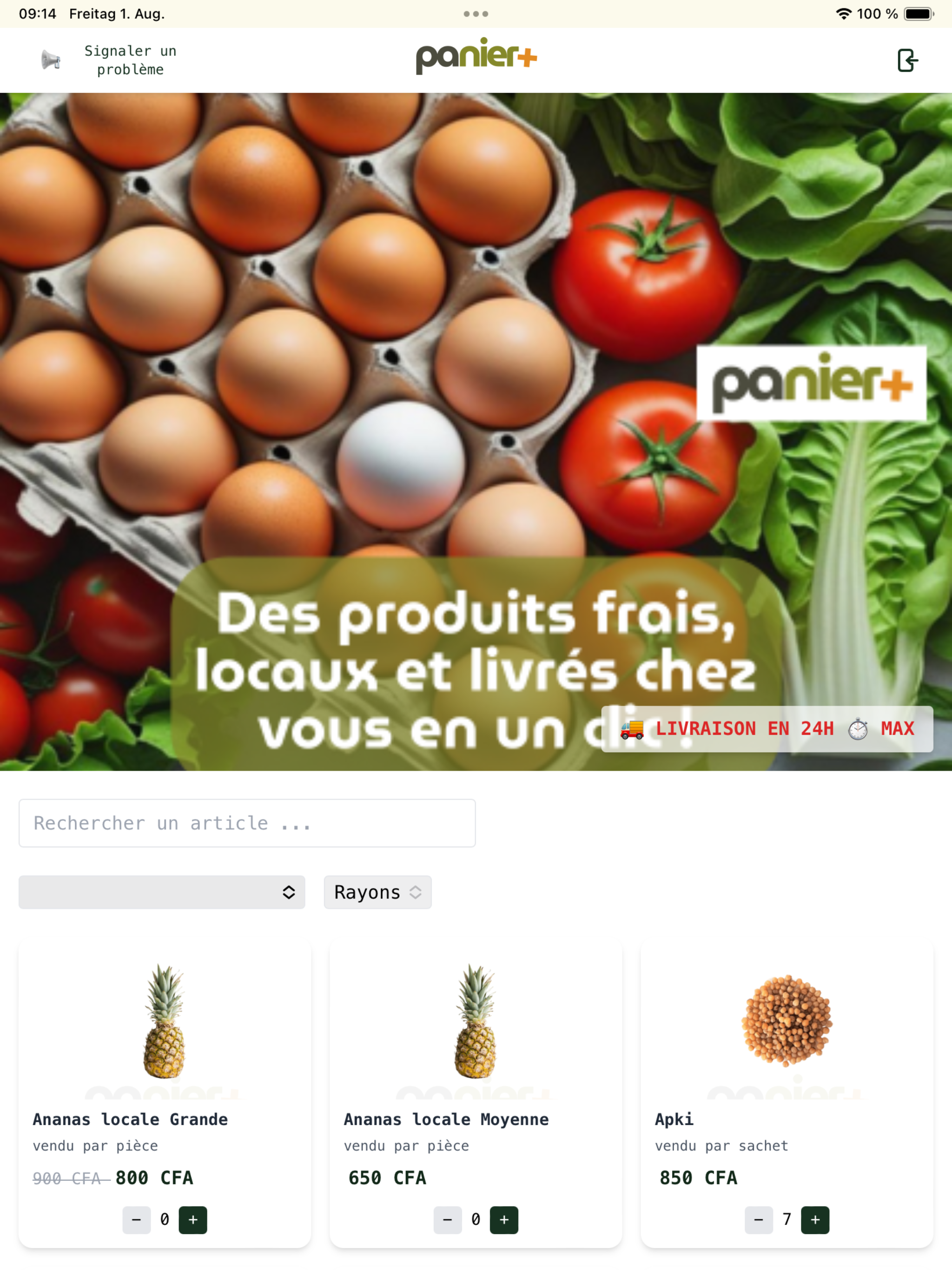 panier plus