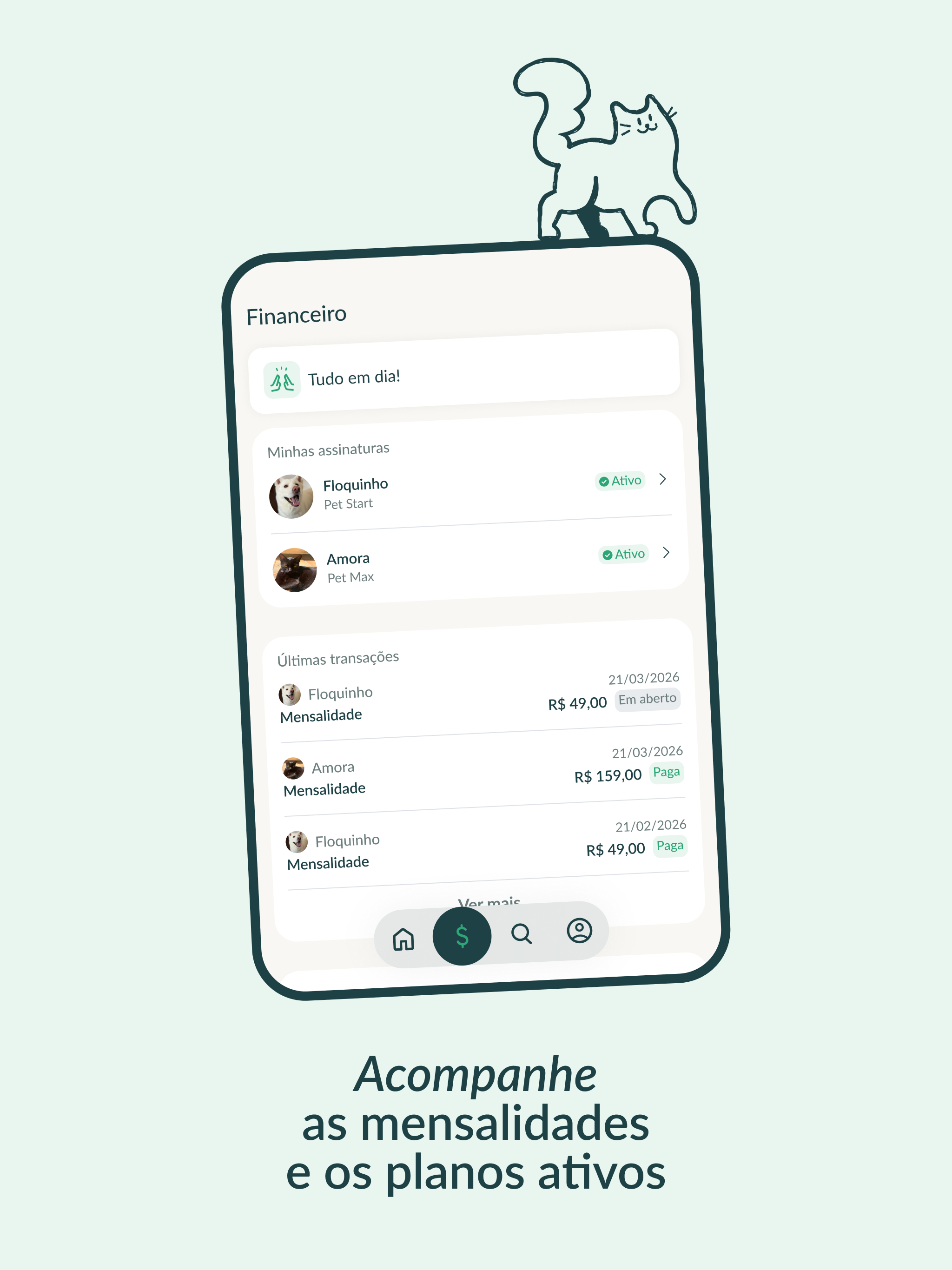 Dog Life: plano de saúde pet screenshot 9