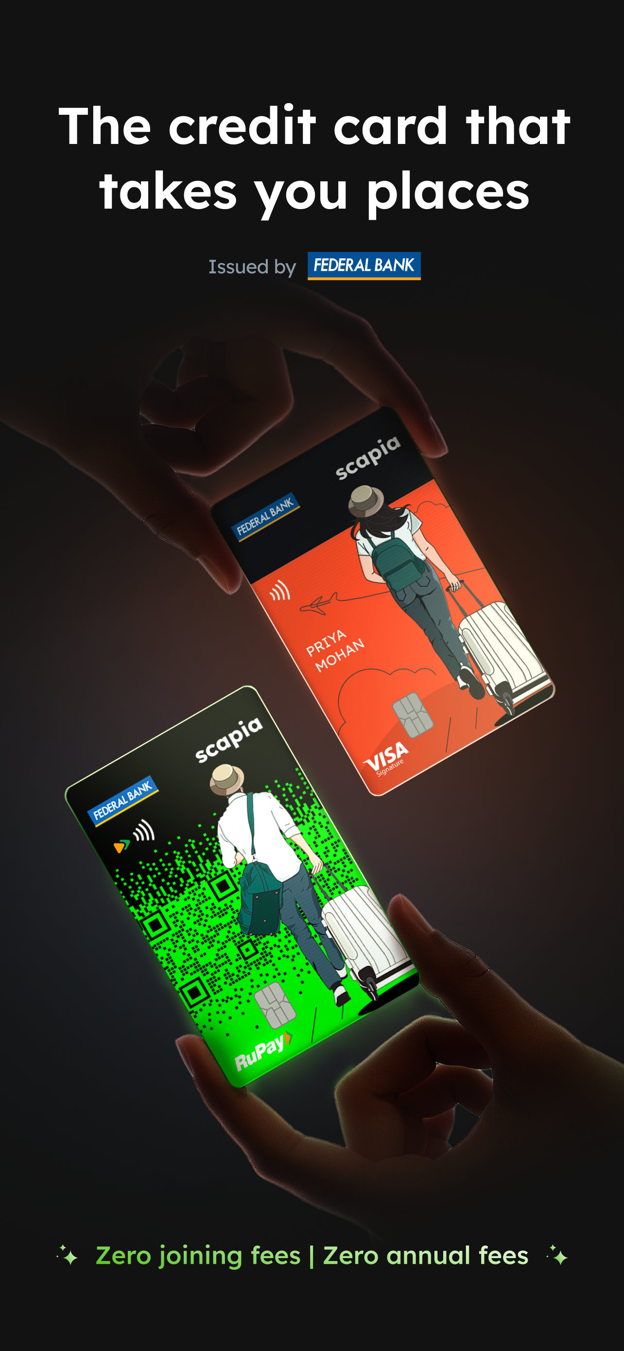 Scapia: A card for travellers