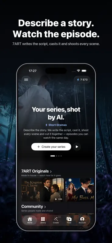 7ART: AI Short Dramas & Video screenshot 1 of 9
