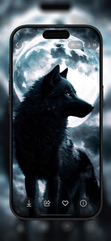 Wolf Wallpapers 4K Screenshot 2 of 6
