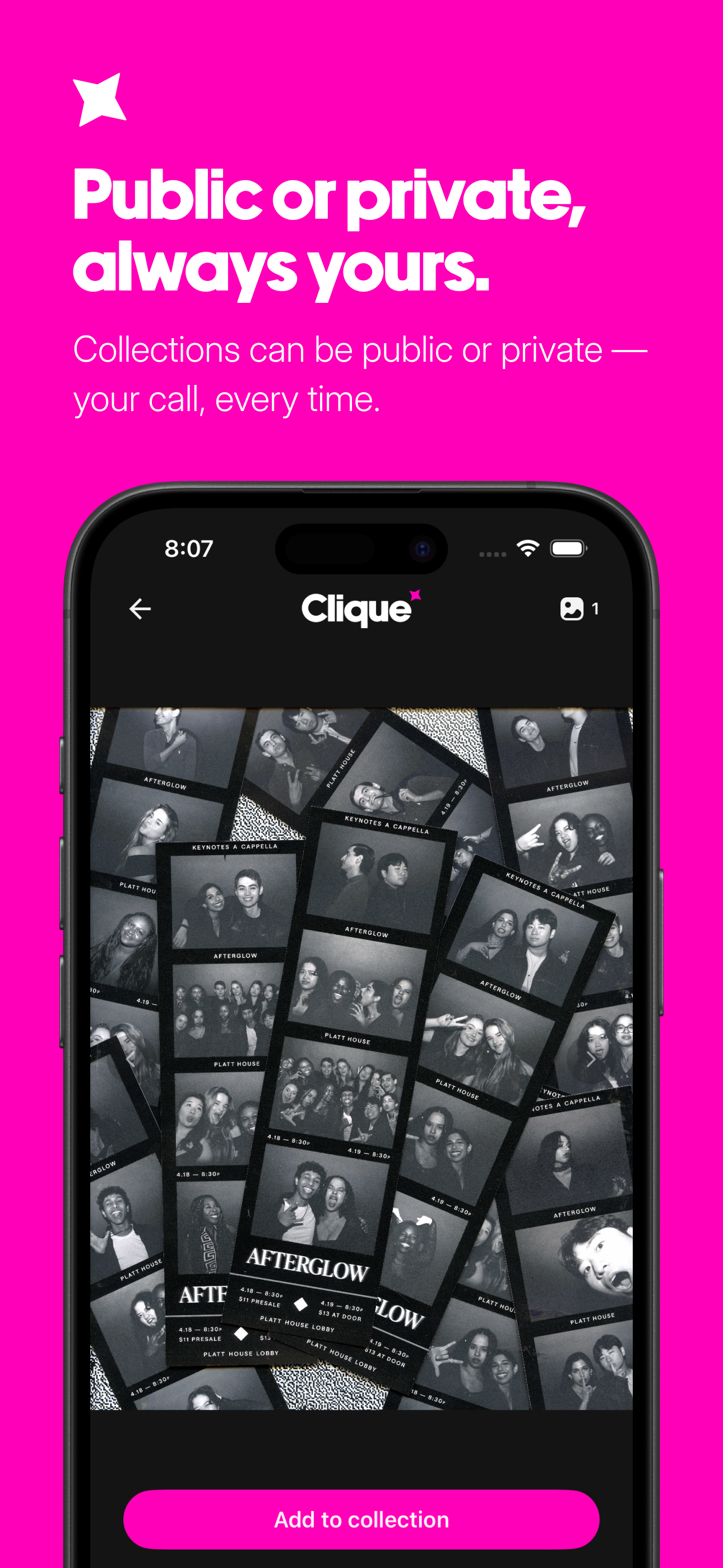 Clique - Group Social screenshot 5