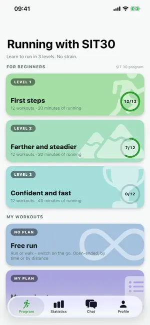 Start Running with SIT30 screenshot 1