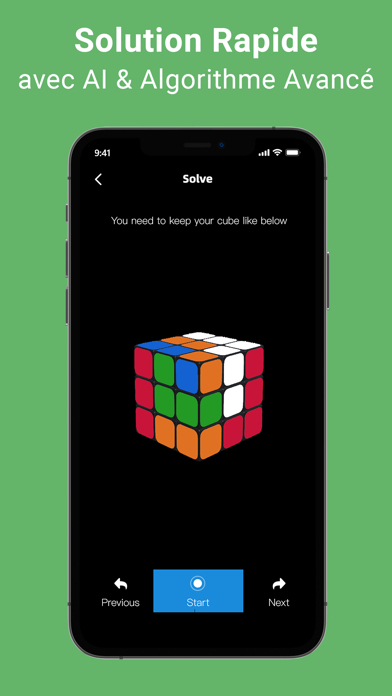 Screenshot #2 pour Solveur de Cube Magique 3D PRO