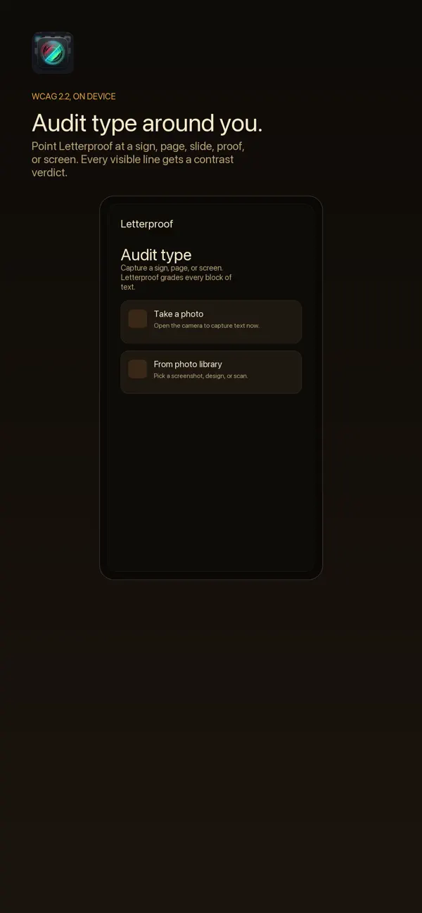 Screenshot #1 pour Letterproof