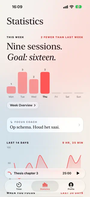 Pomopush: Pomodoro Focus Timer screenshot 4