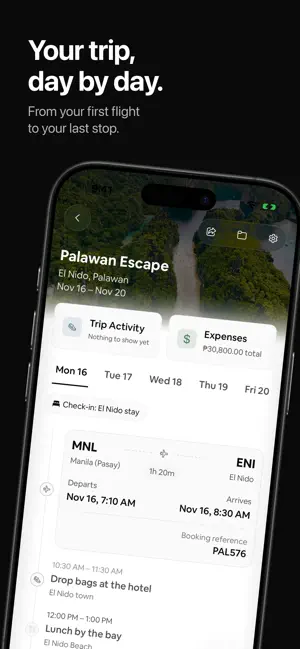 Trail: Travel Planner screenshot 1