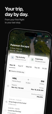 Trail: Travel Planner Screenshot 1 of 7
