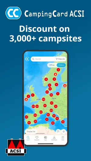 CampingCard ACSI | Camping screenshot 1
