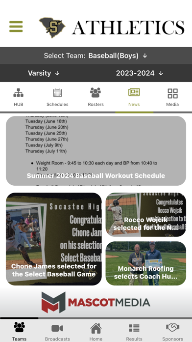 Socastee Athletics Screenshot