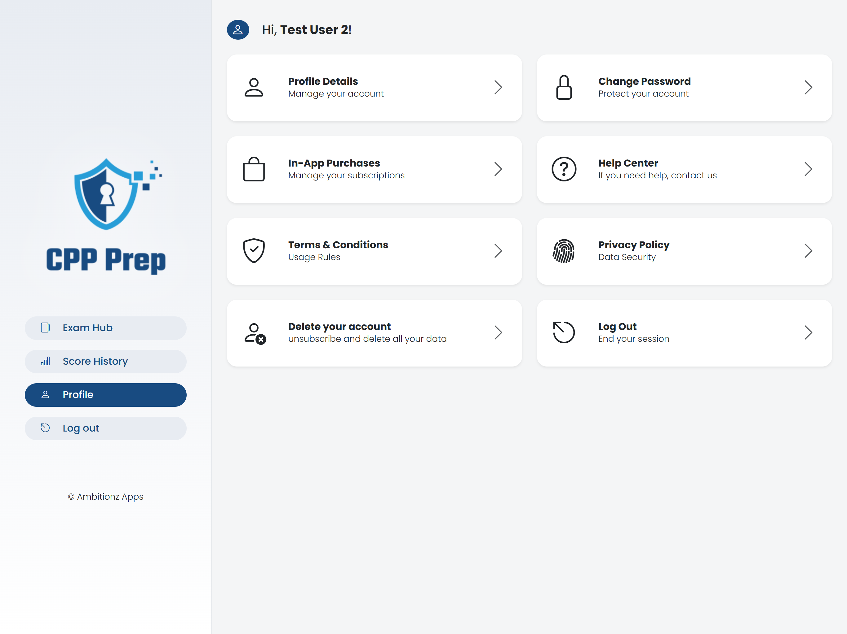 CPP Practice Test