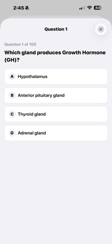 Biology Hormones Screenshot 6 of 9