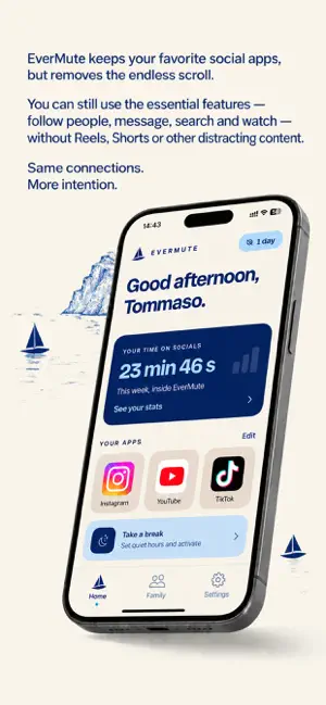 Evermute Reels & Shorts Block screenshot 2