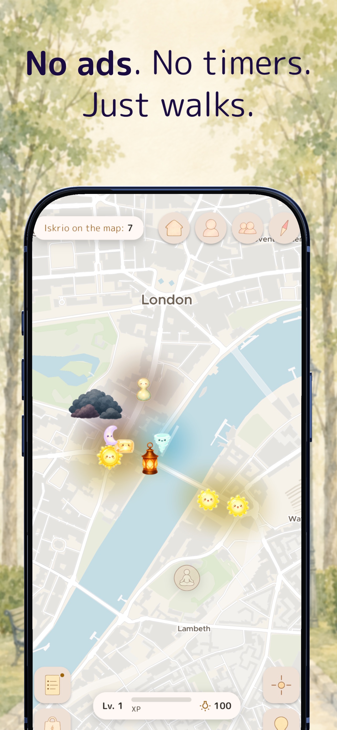 Screenshot 8 of Iskrio: Cozy Walking Game