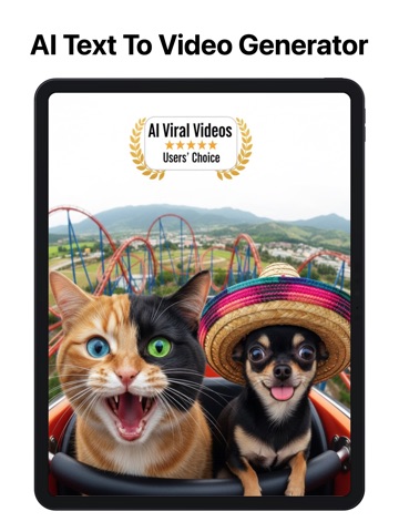 DORA · AI Video Generator iPad screenshot