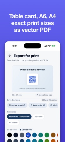 QRMaker - QR Code & Barcode Screenshot 8 of 10