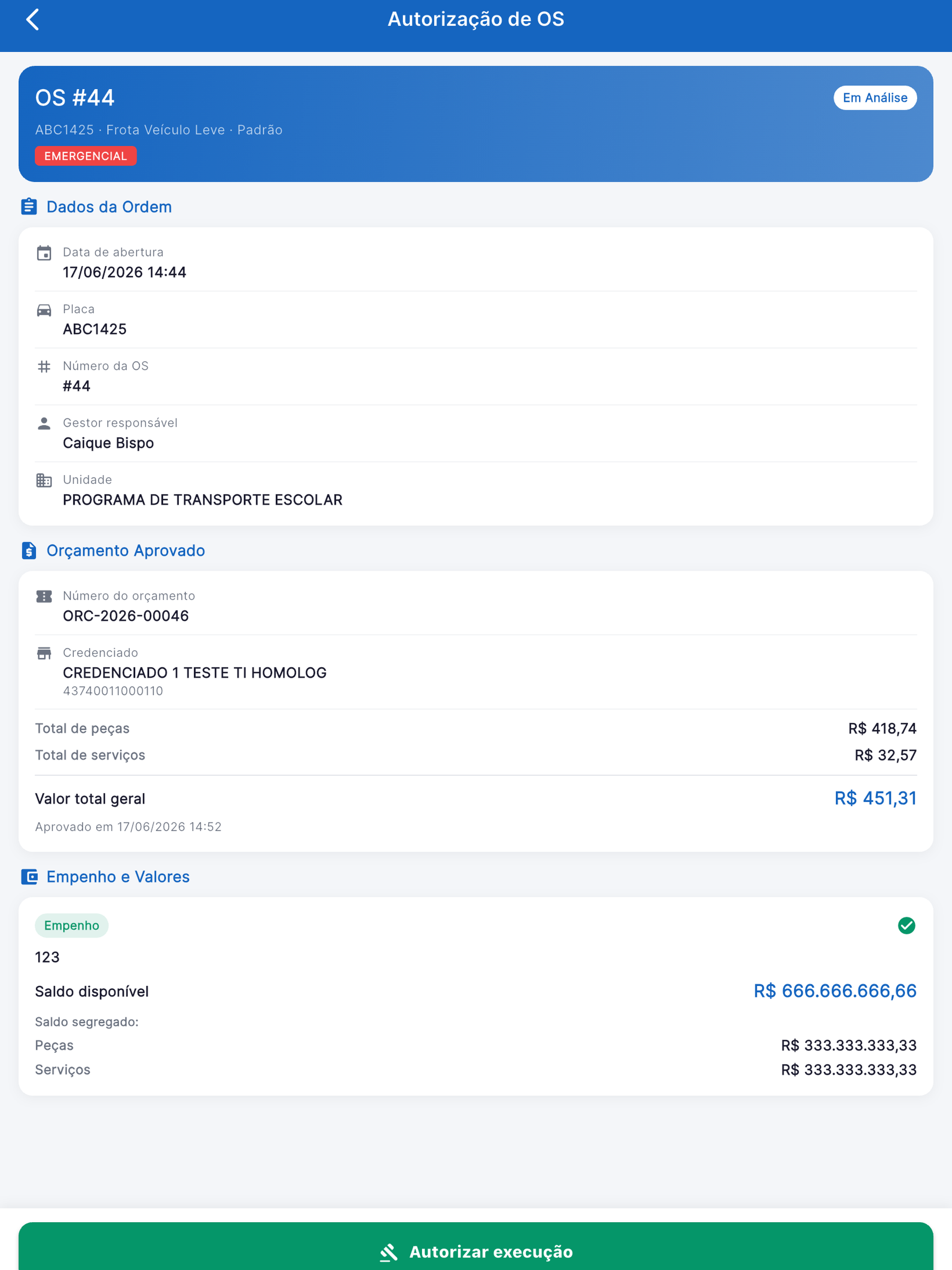 QFrotas Mobile screenshot 13