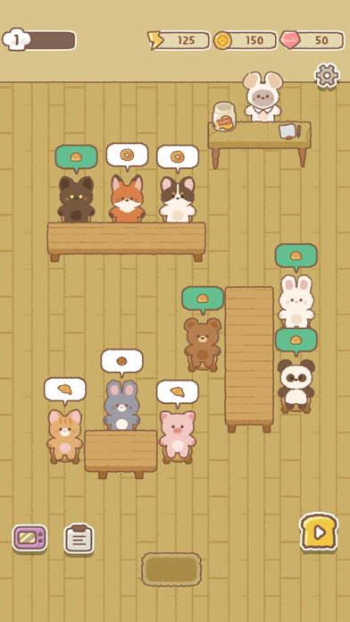 Bertie's Merge Bakery Screenshot