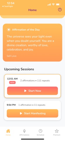 Orbit - Affirmation Notifier screenshot