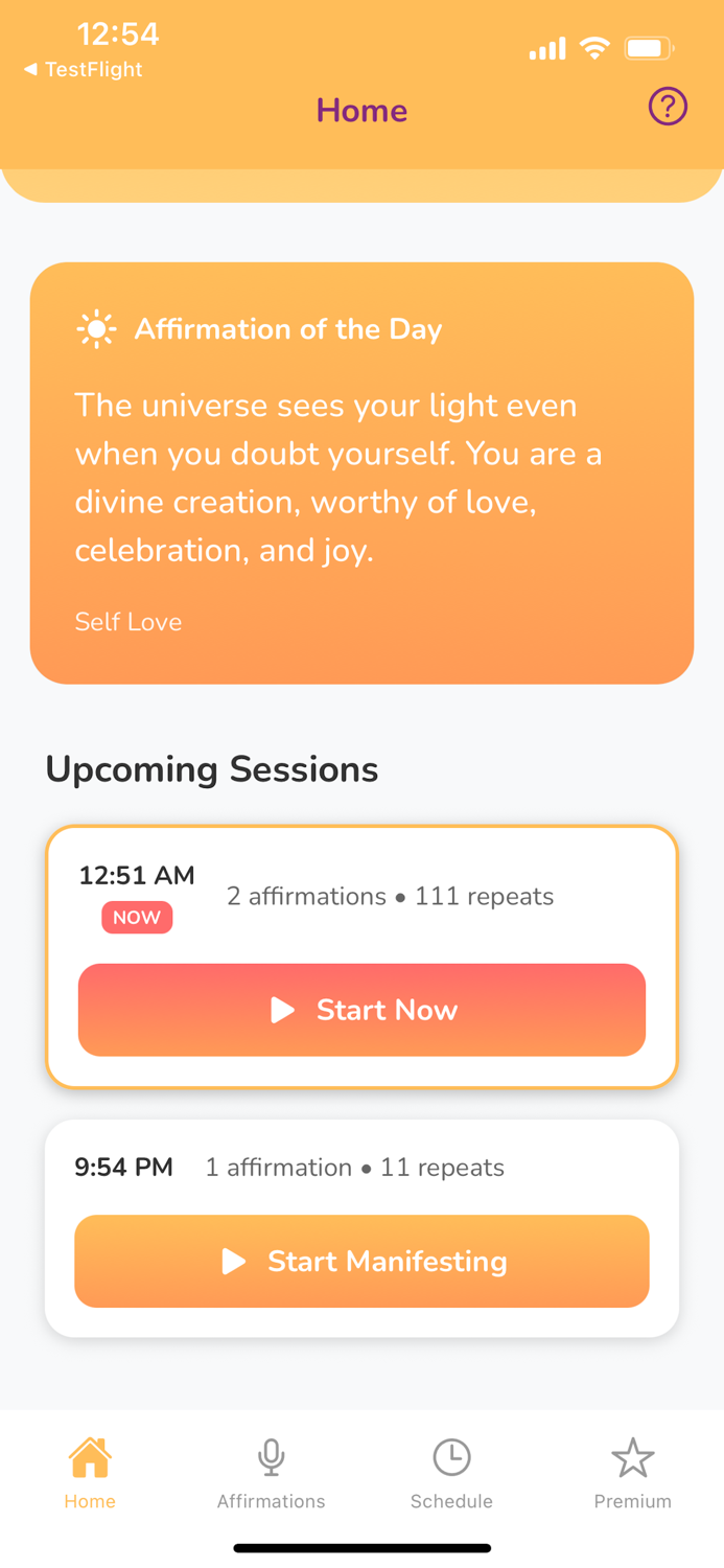 Orbit - Affirmation Notifier