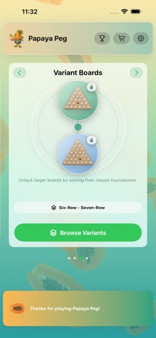 Papaya Peg Screenshot 5 of 7
